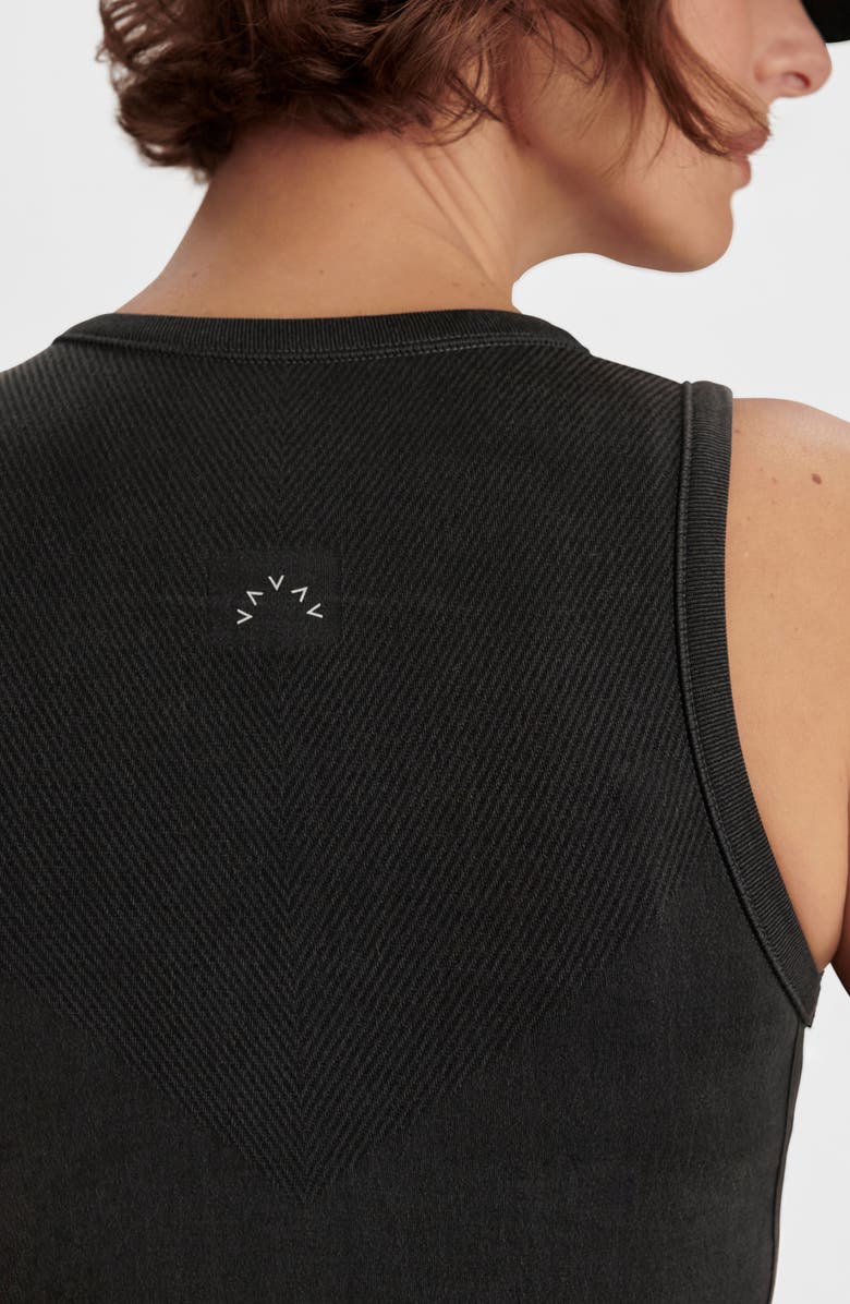 Varley Toby Seamless Tank, Alternate, color, Black