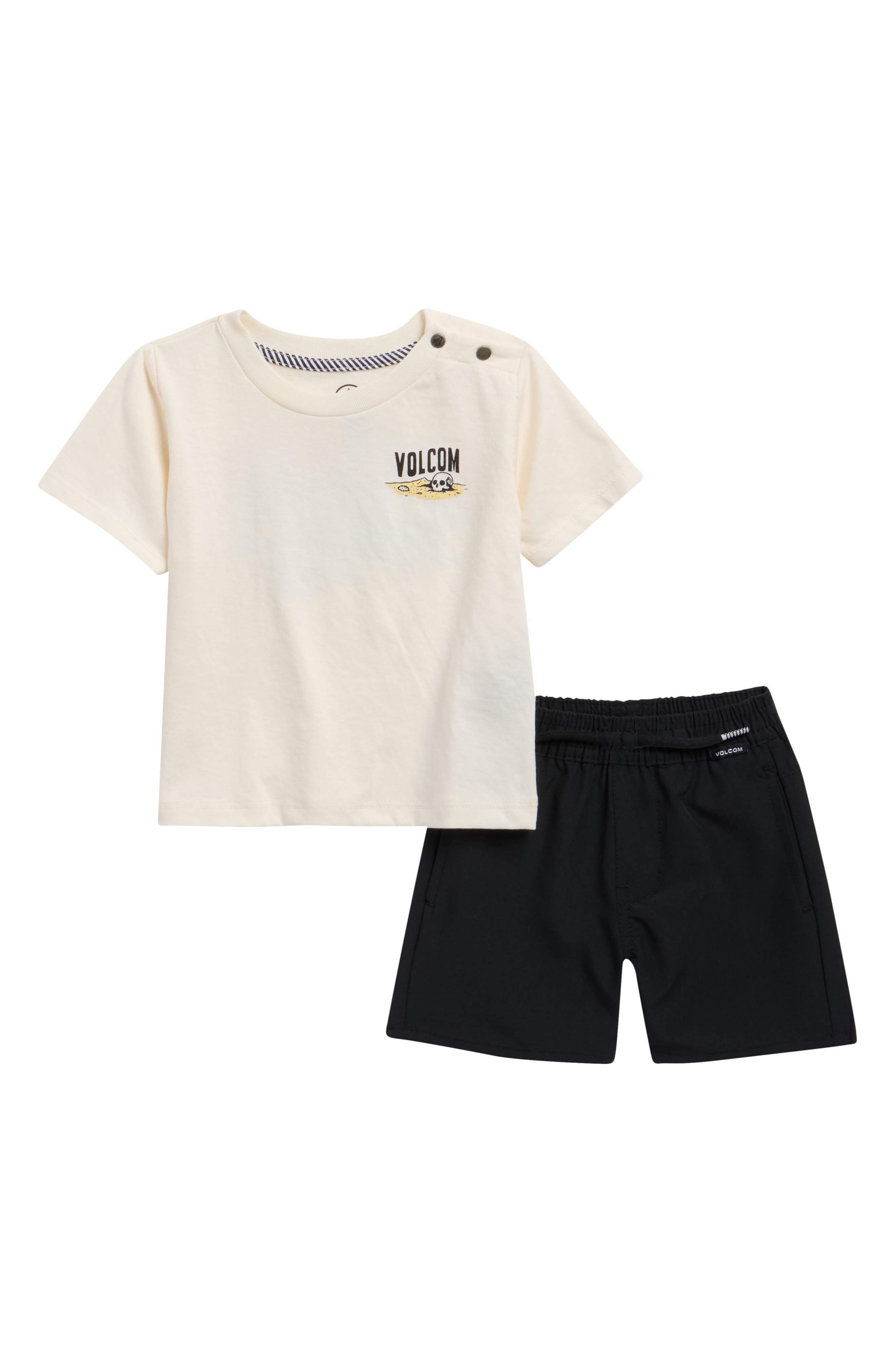Volcom Graphic T-Shirt & Shorts Set
