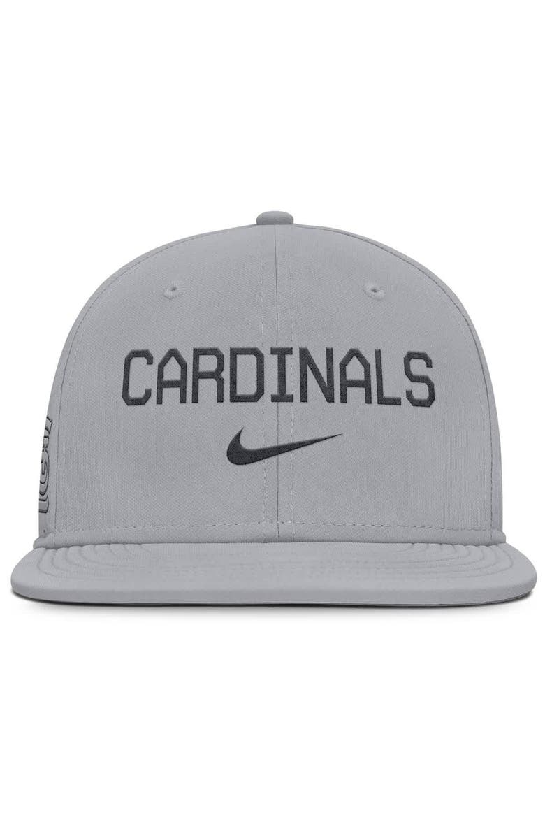 Nike Men's Nike Gray St. Louis Cardinals True Performance Fitted Hat, Alternate, color, Gray
