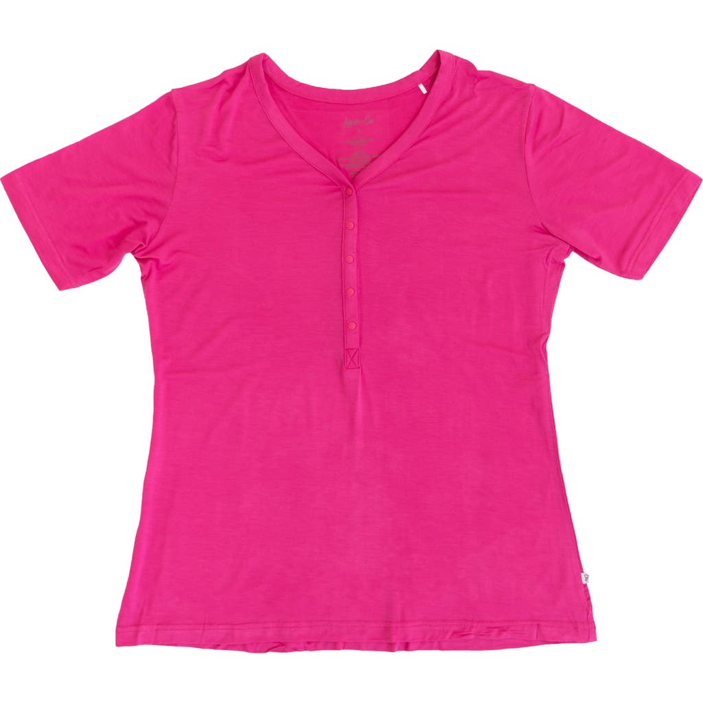 Laree + Co Lounge Top In Pink