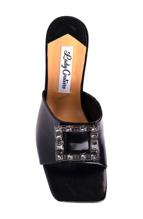 Lady Couture Casino Slide Sandal In Animal Print