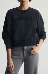 Brooklyn Industries Appliqué Logo Graphic Sweatshirt