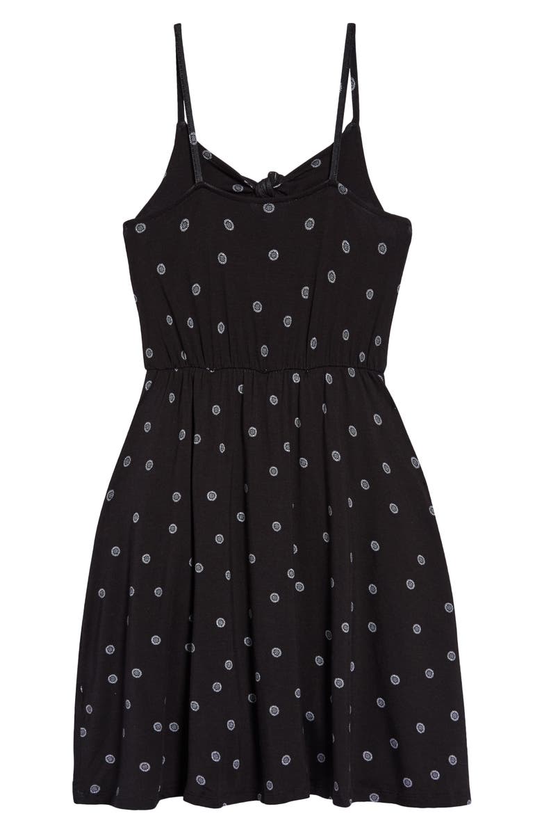 Nordstrom Kids' Tie Front Dress, Alternate, color, 