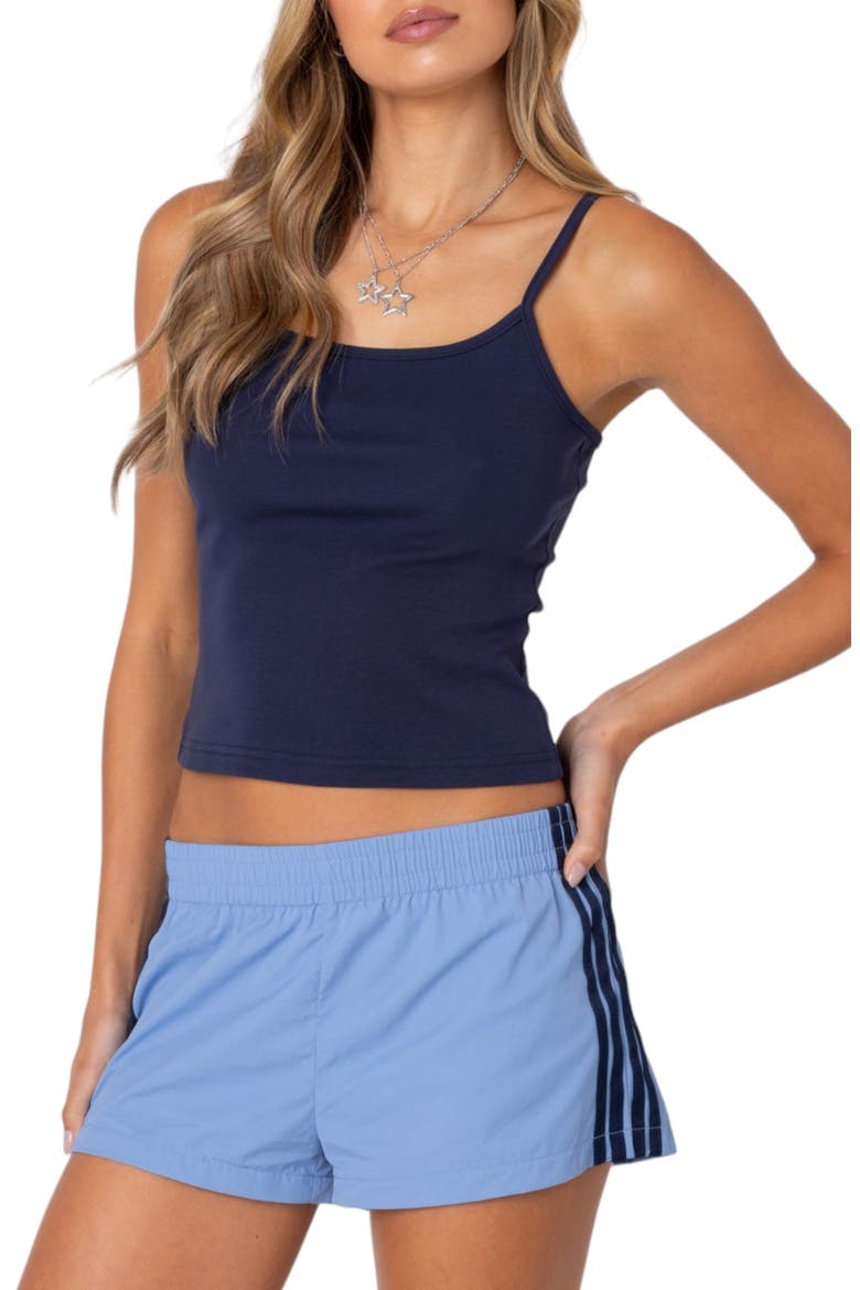 Deanna Cotton Tank, Alternate, color, NAVY