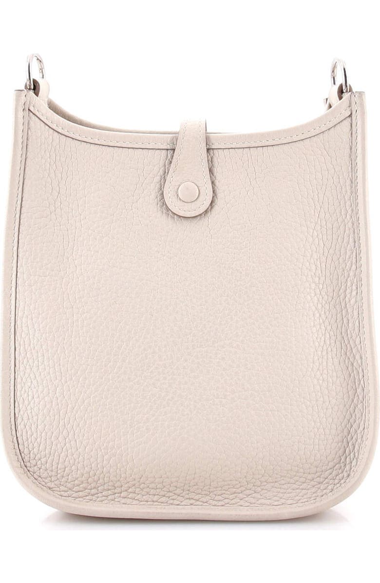 Pre-Owned Hermes Evelyne Bag Gen III Clemence TPM, Alternate, color, Craie