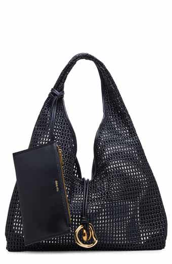 Missie Woven Hobo Bag