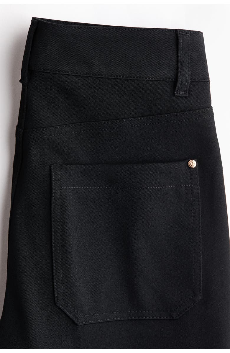 H&M Flared Twill Trousers, Alternate, color, 