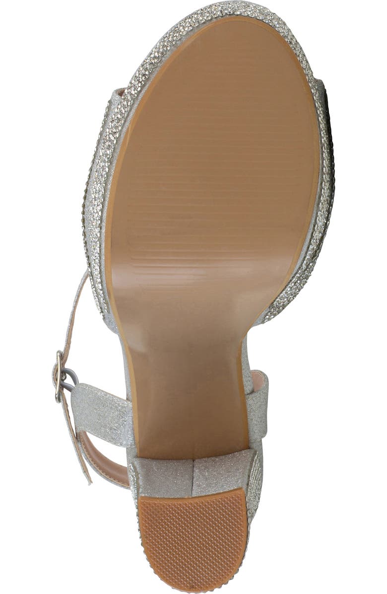 Touch Ups Lynx Water Resistant Platform Sandal, Alternate, color, Silver