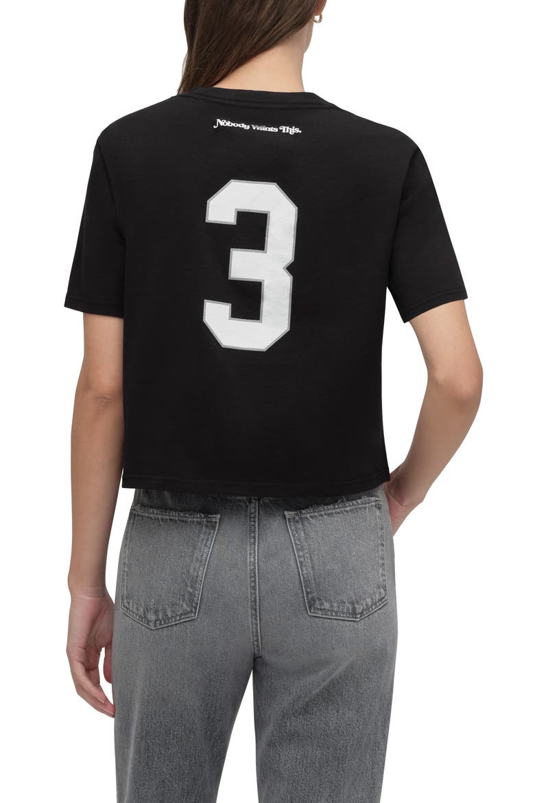 x 'Nobody Wants This' Matza Ballers Graphic T-Shirt, Alternate, color, BLACK