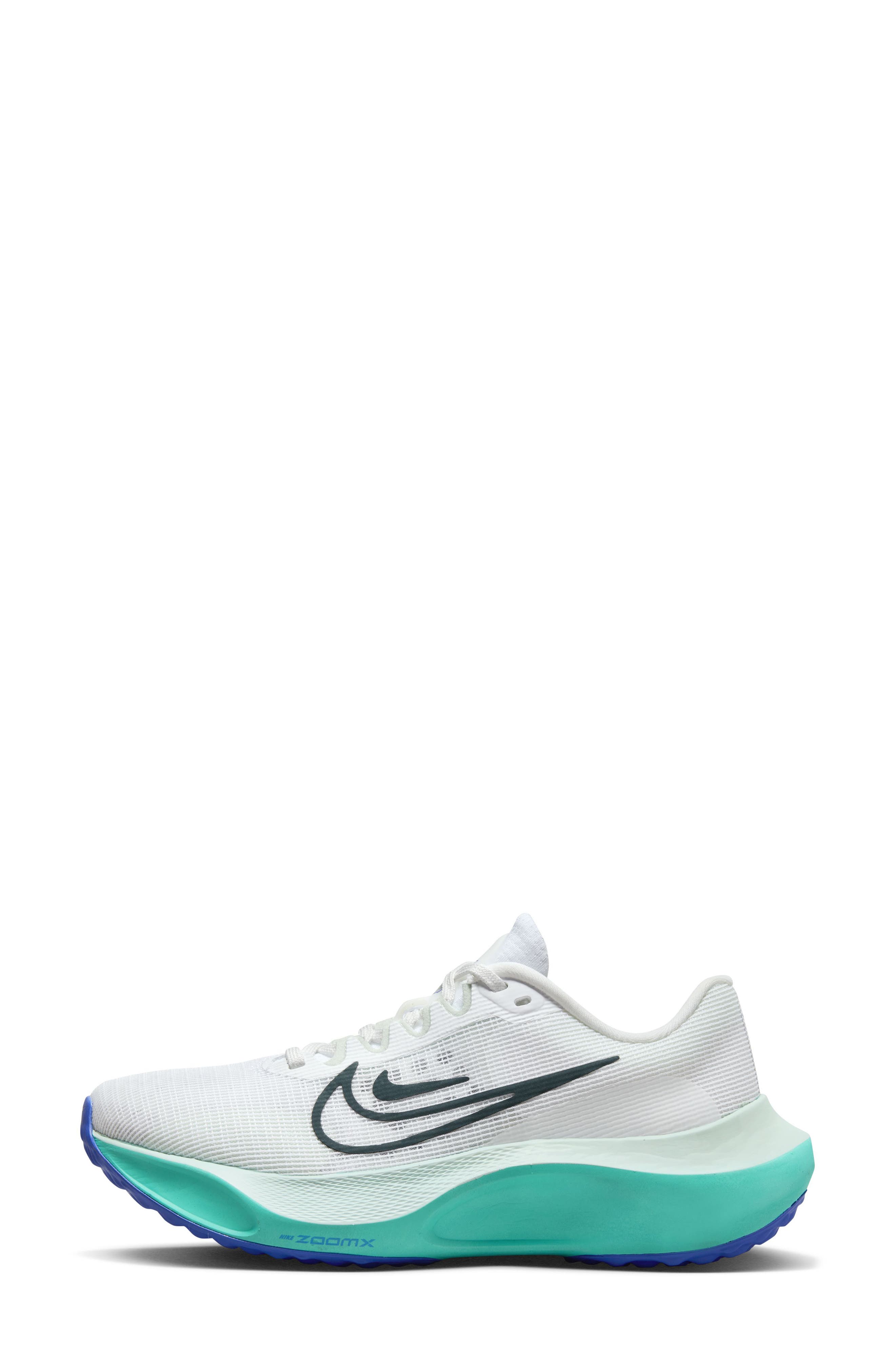 Zoom Fly 5 Running Shoe, Alternate, color, WHITE/ JADE/ GREEN/ JUNGLE