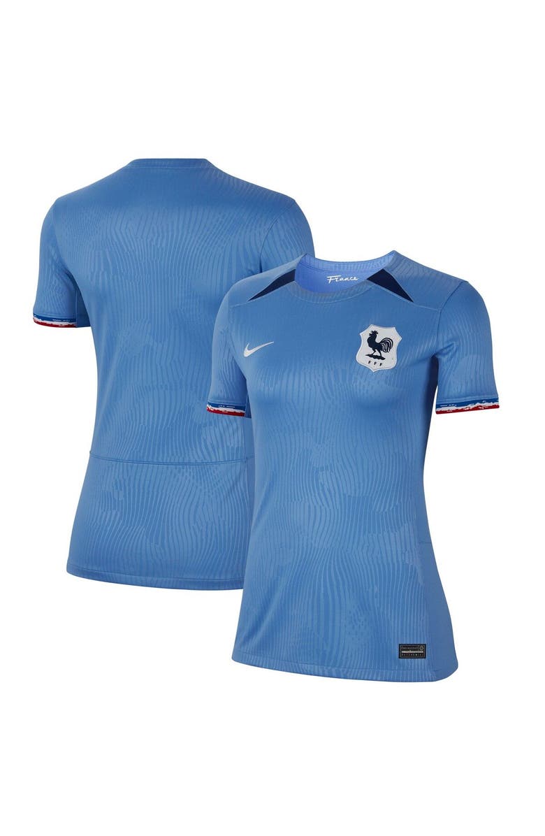 Nike Women's Nike Blue France Women's National Team 2023 Home Stadium Replica Jersey, Main, color, 