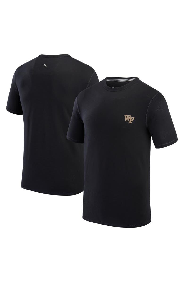 Tommy Bahama Men's Tommy Bahama Black Wake Forest Demon Deacons Sport Bali Beach T-Shirt, Main, color,
