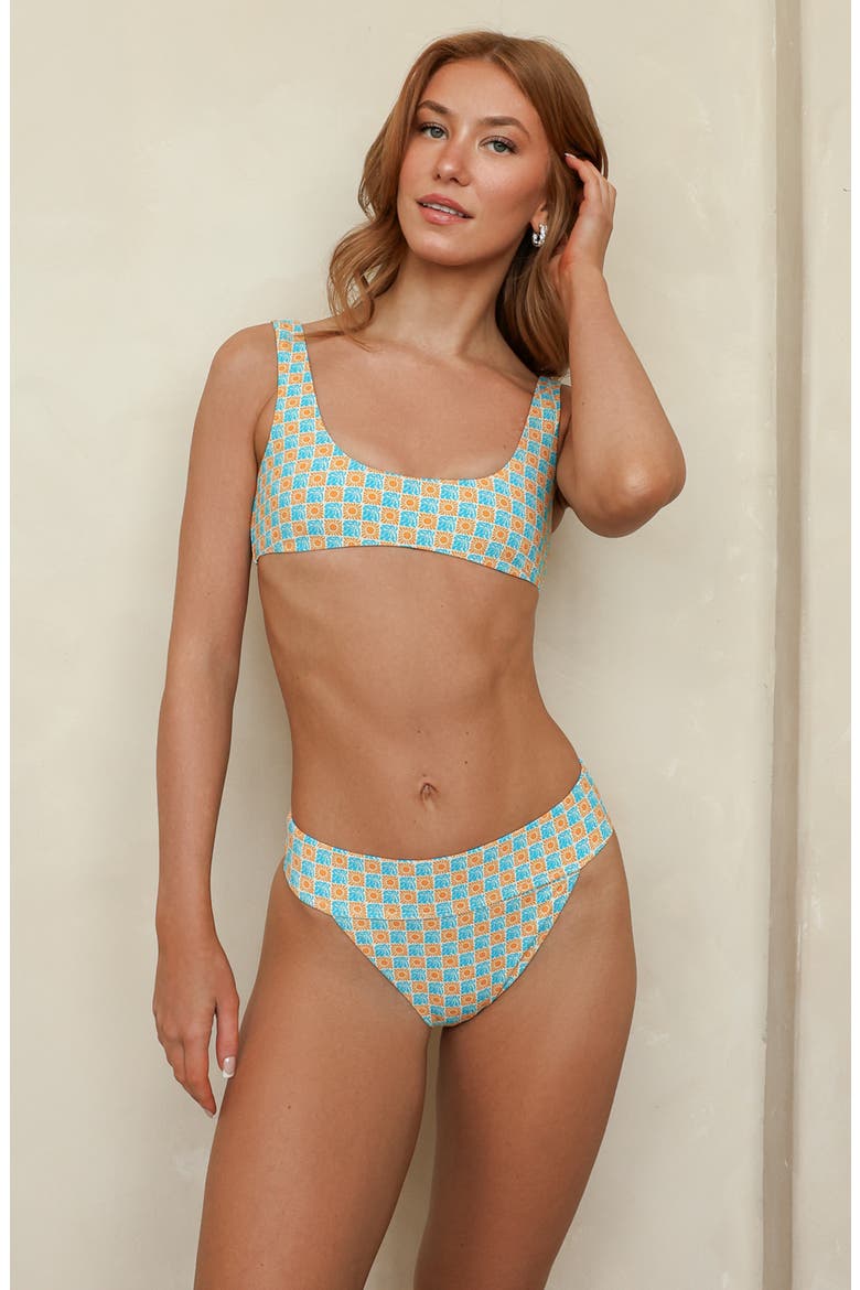 Sydney Cheeky Bikini Bottom, Alternate, color, Sun and Waves