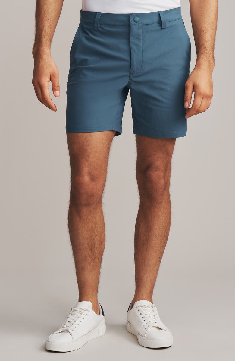 Rhone 7" Commuter Shorts, Main, color, Dark Teal