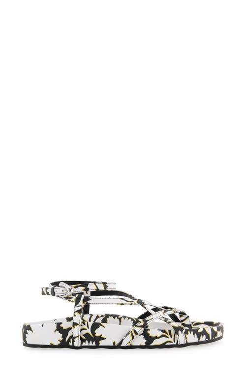 AEROSOLES AEROSOLES LEERA ANKLE STRAP FLAT SANDAL 