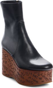 Chloé Maxime Platform Wedge Sock Bootie