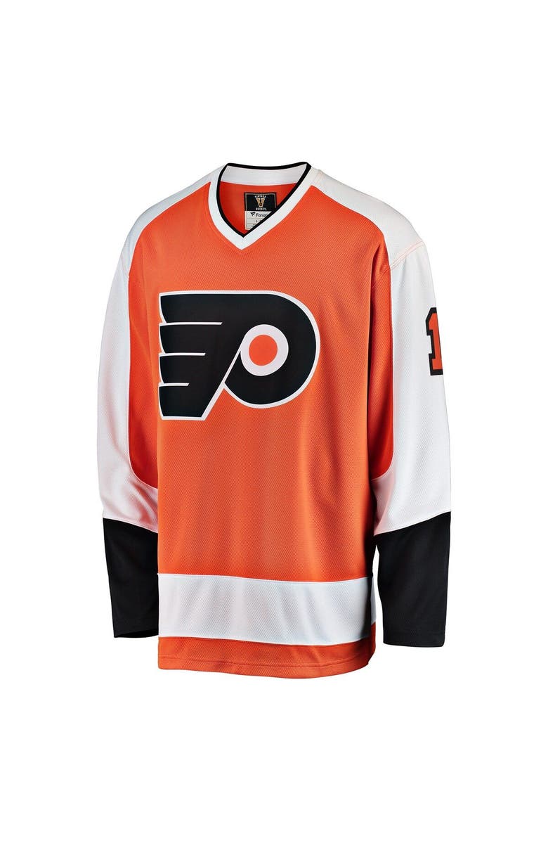 FANATICS Men's Fanatics Branded Bernie Parent Orange Philadelphia Flyers Premier Breakaway Retired Player Jersey, Alternate, color, 