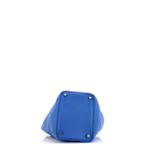 Pre-owned Hermes Hermes Picotin Lock Bag Maurice Pm In Blue