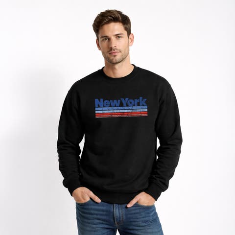 New York Retro Stripes Sweatshirt