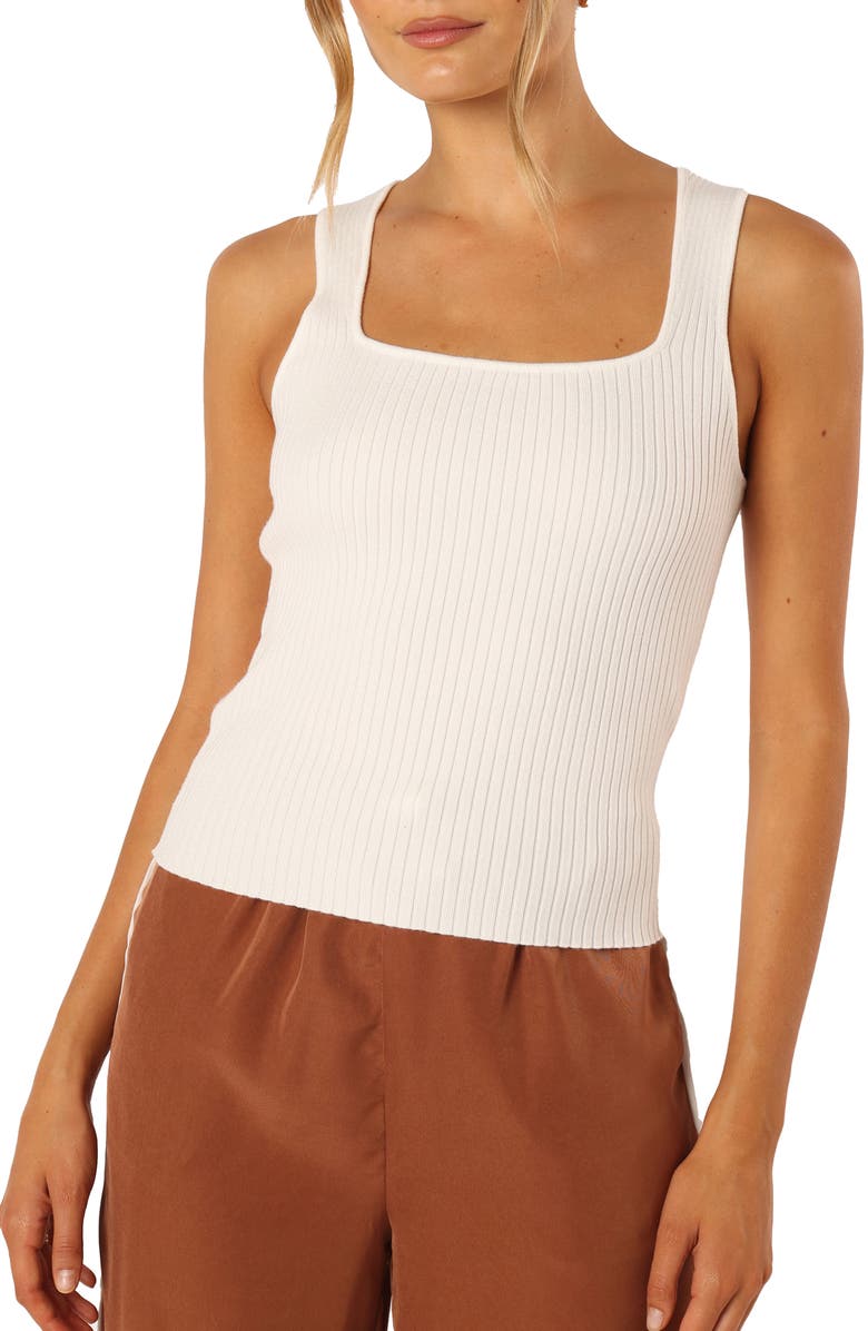 Petal & Pup Yara Rib Knit Tank Top, Alternate, color, 