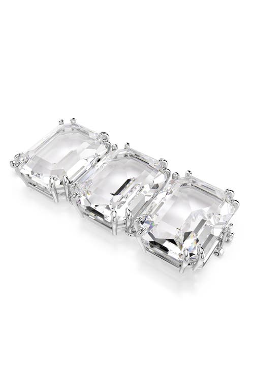 Swarovski Millenia Three Crystal Necklace Extender In Metallic