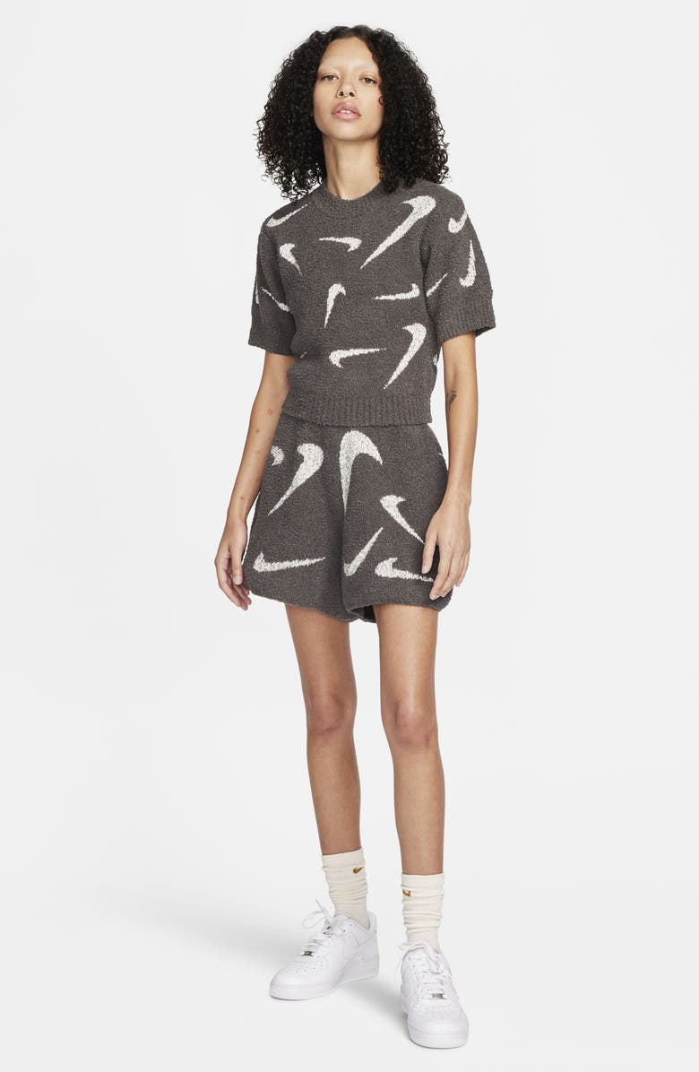 Nike Sportswear Phoenix Cozy Bouclé Top, Alternate, color,