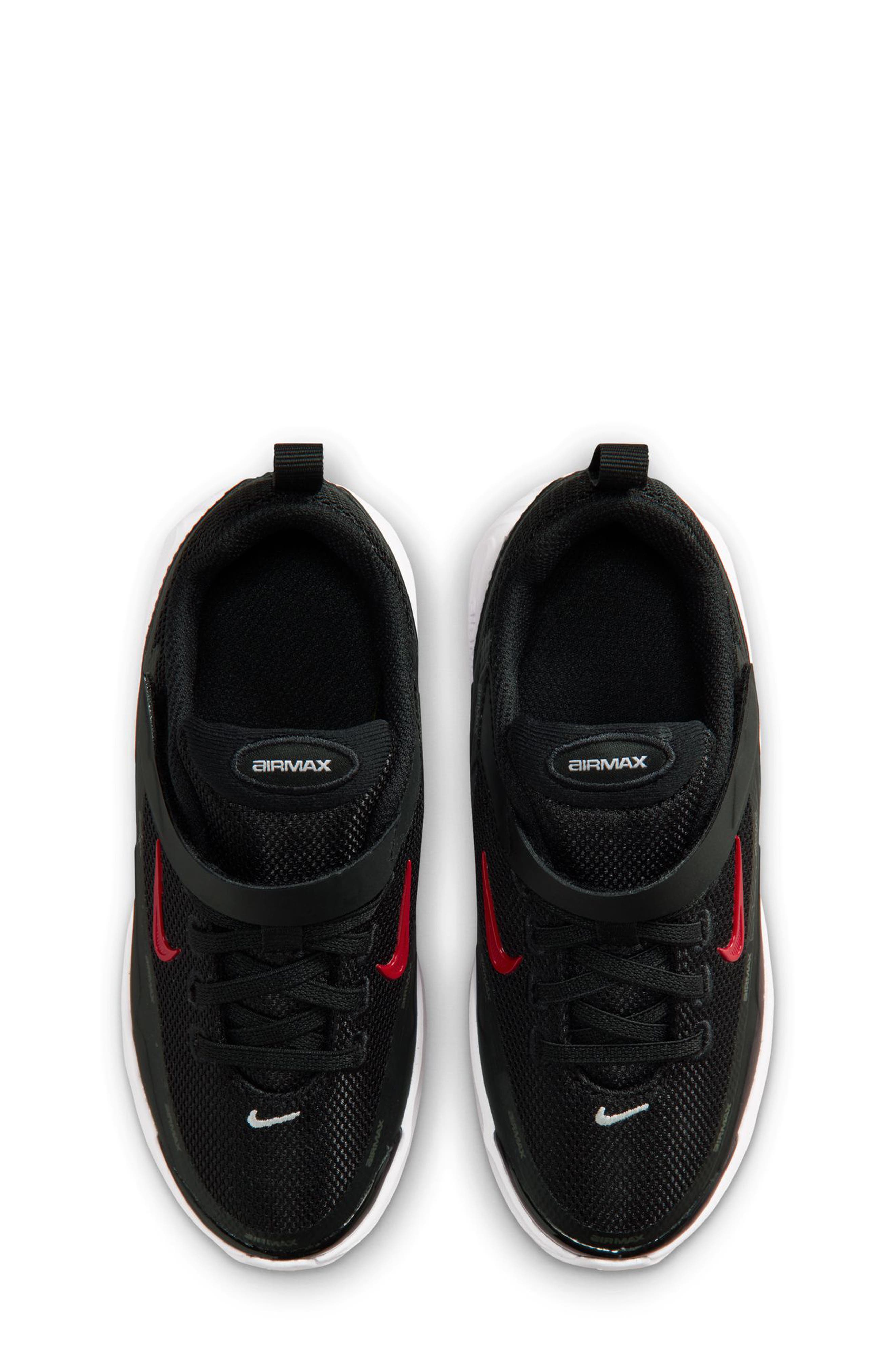 Nike Kids' Air Max Bia Sneaker, Alternate, color, Black/ University Red