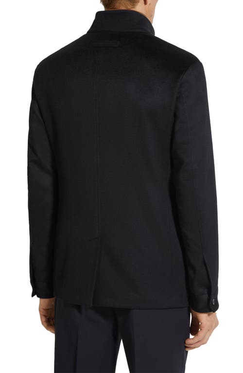 Zegna Oasi Cashmere Ii Conte Jacket In Black
