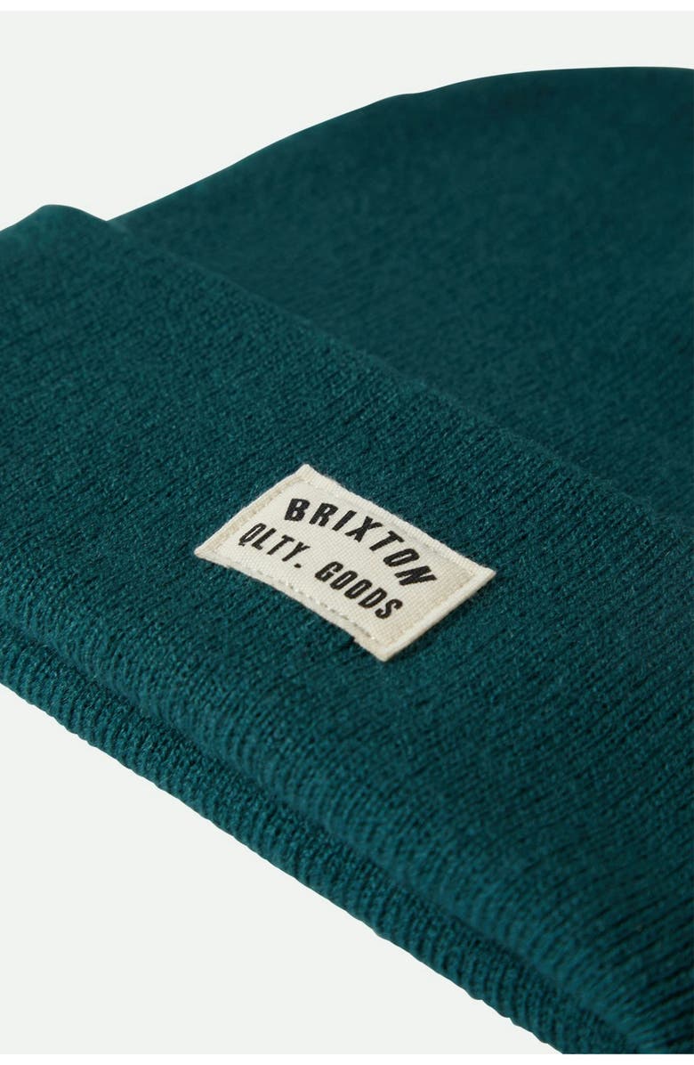 Brixton Woodburn Watch Cap Beanie, Alternate, color, Night Sage