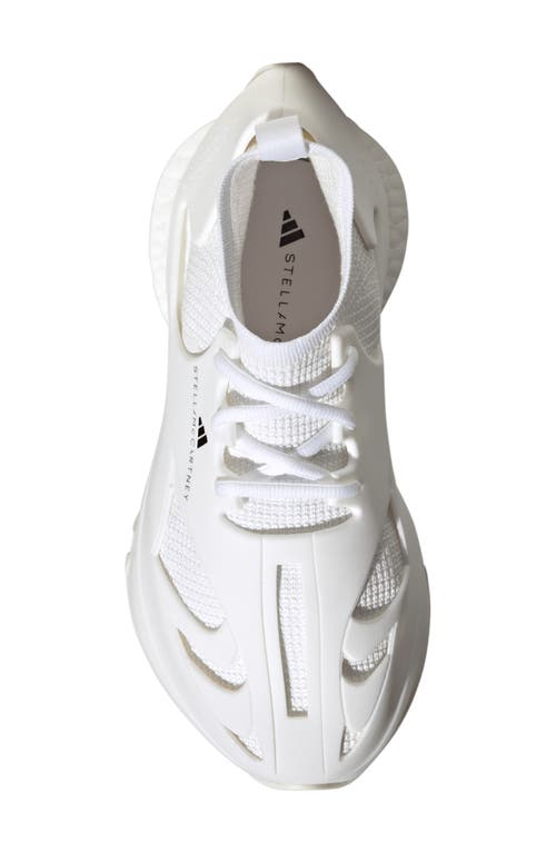 Adidas By Stella Mccartney Asmc Sportswear Run Sneaker In Ftwr White/black/white