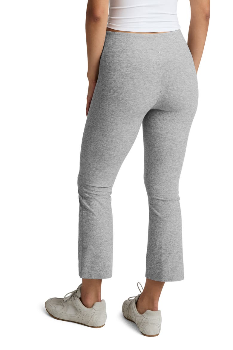 Spacedye Pintuck Kick Flare Pants, Alternate, color, SILVER MIST