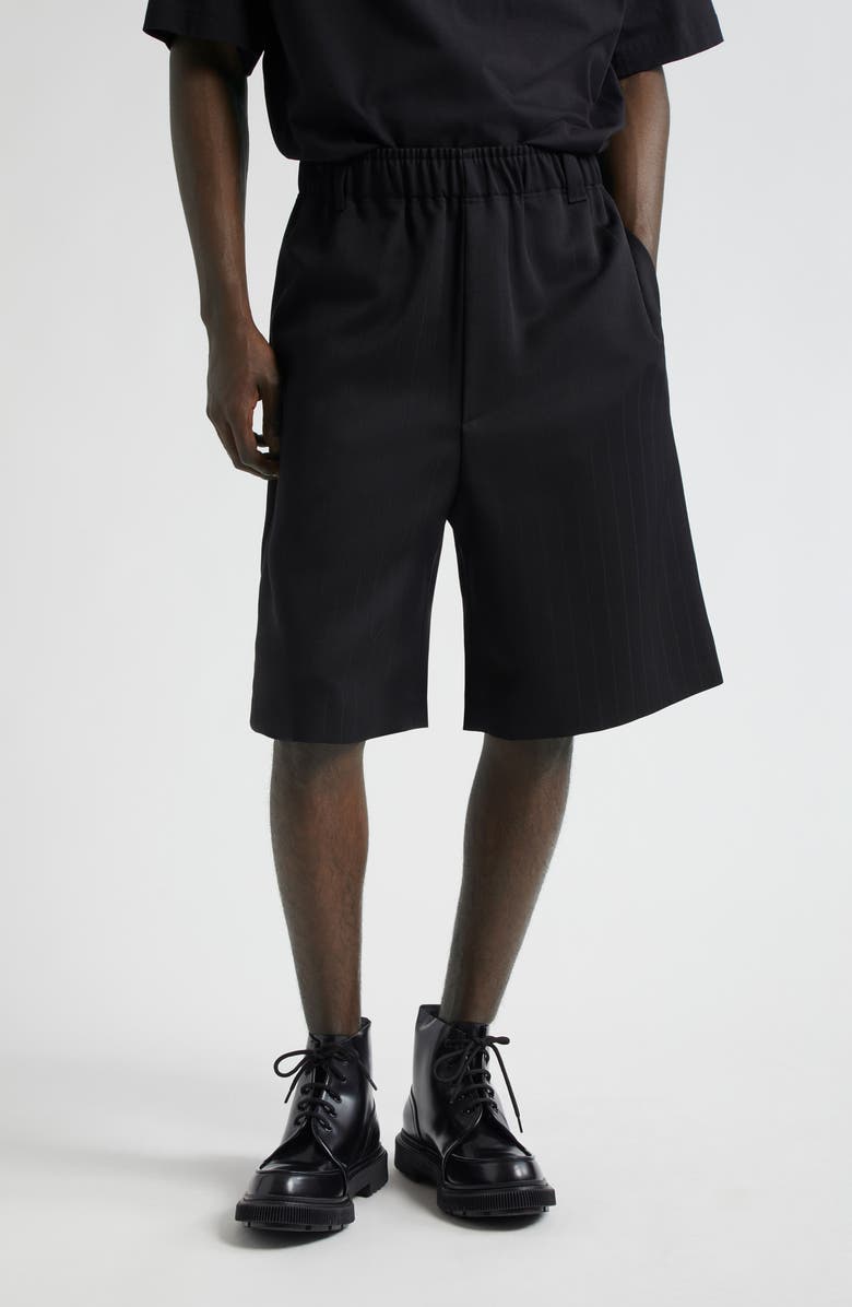 Jacquemus Le Bermuda Juego Oversize Wool Shorts, Main, color,