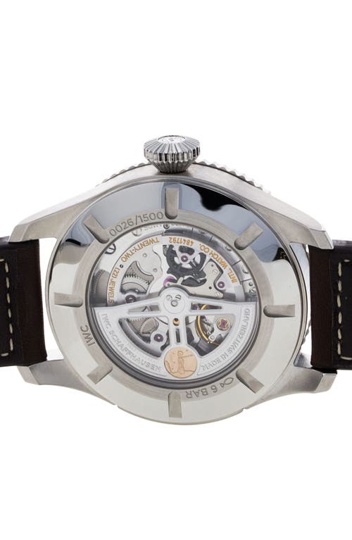 Watchfinder & Co. Iwc 2021 Pilot's Timezoner Le Petit Prince Edition Iw395503 Automatic Lea In Brown
