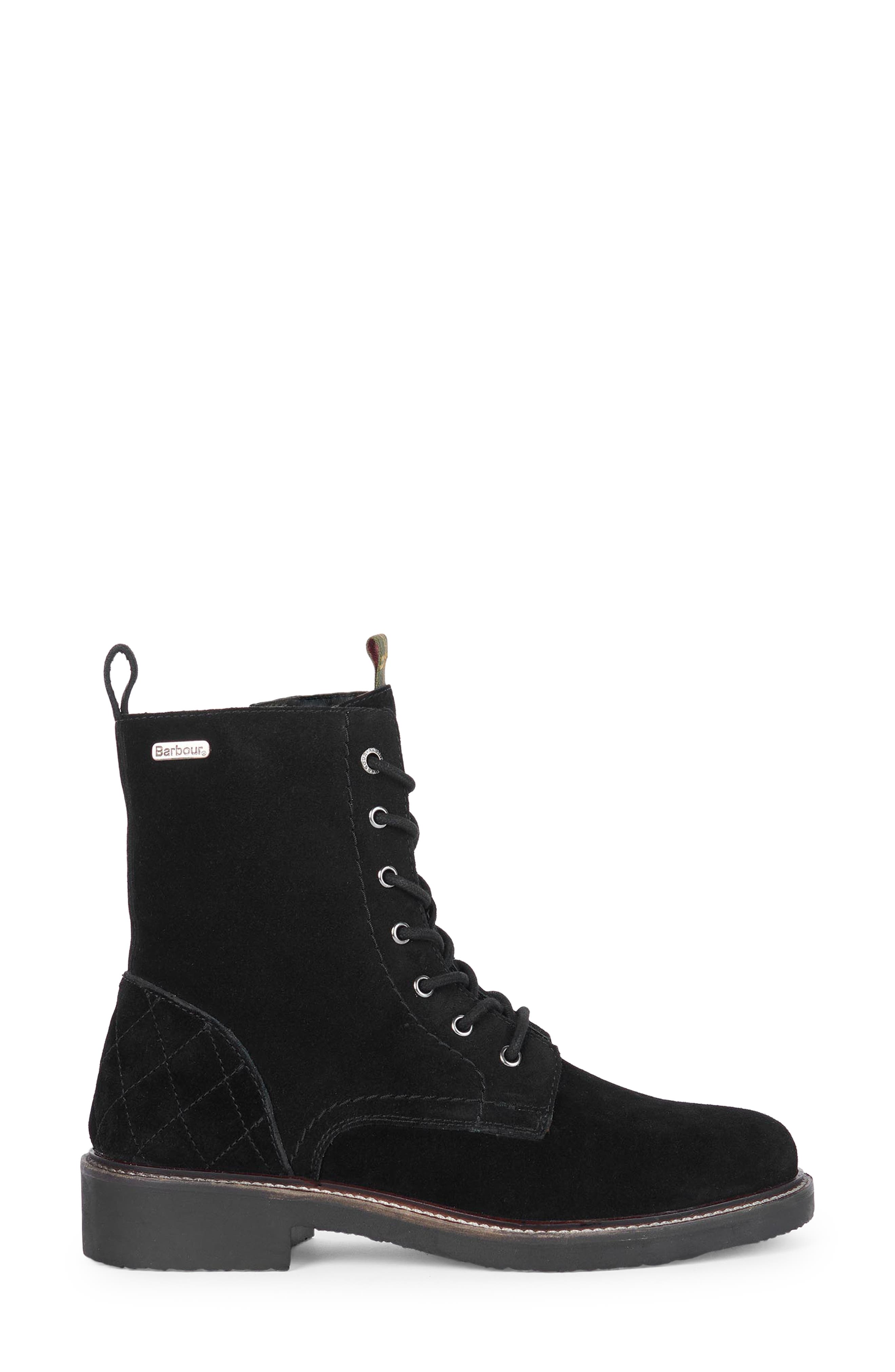 Alexandra Combat Boot, Alternate, color, BLACK