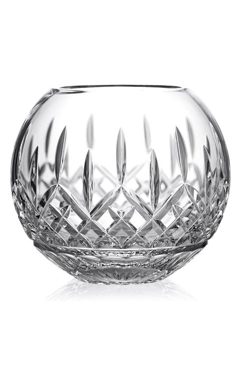 Lismore Crystal Rose Bowl