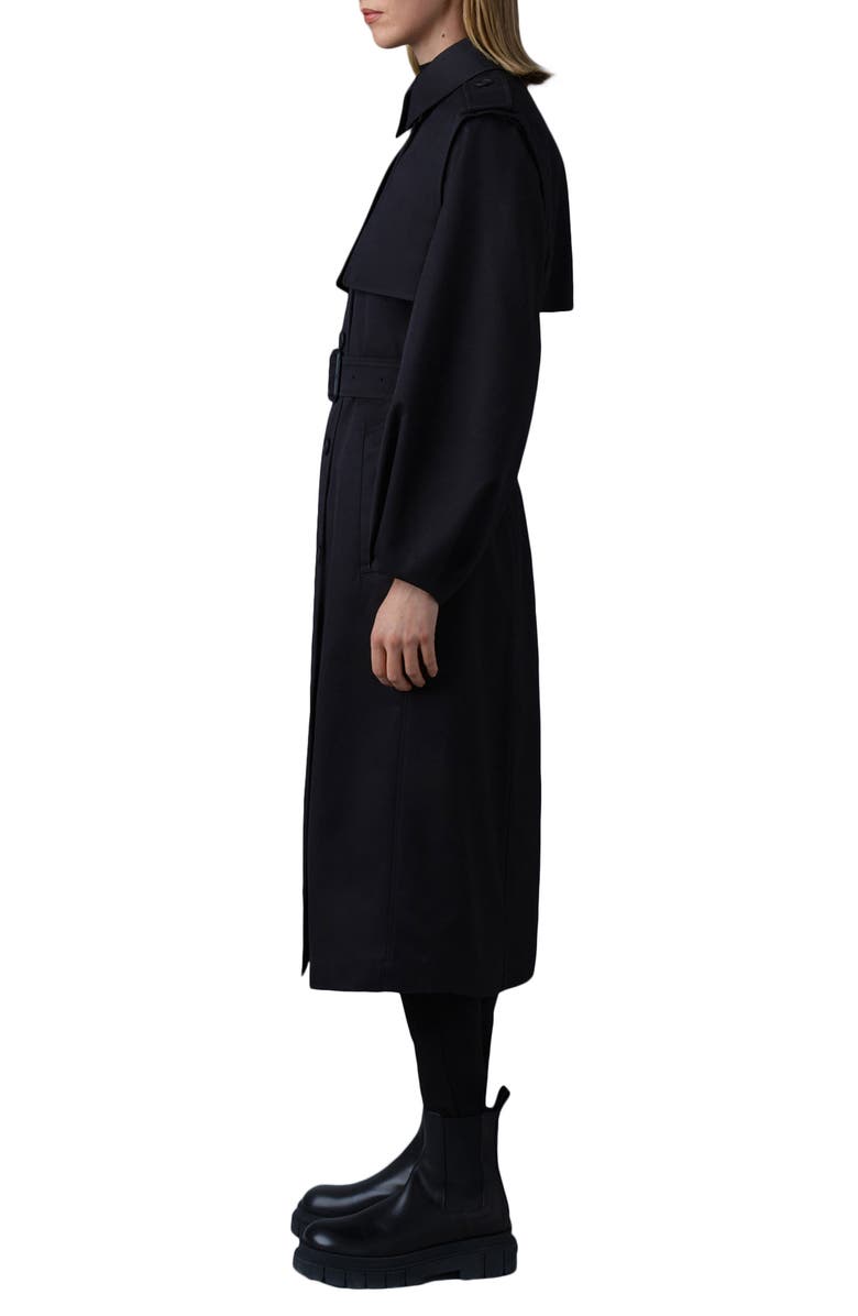 Mackage Alia Water Repellent Trench Coat, Alternate, color, 