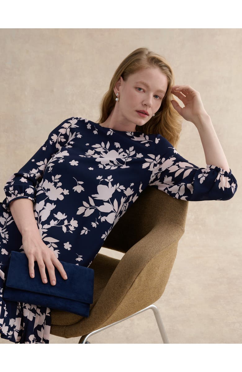 HOBBS LONDON Liana Mini Dress, Alternate, color, Midnight Pink