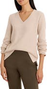 NIC+ZOE Soft Waffle Thermal V-Neck Top