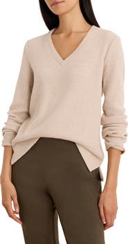 NIC+ZOE Soft Waffle Thermal V-Neck Top