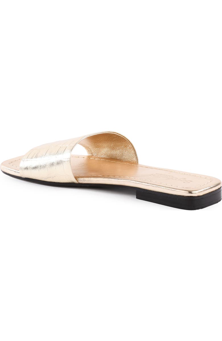 Seychelles Paris Slide Sandal, Alternate, color, Gold