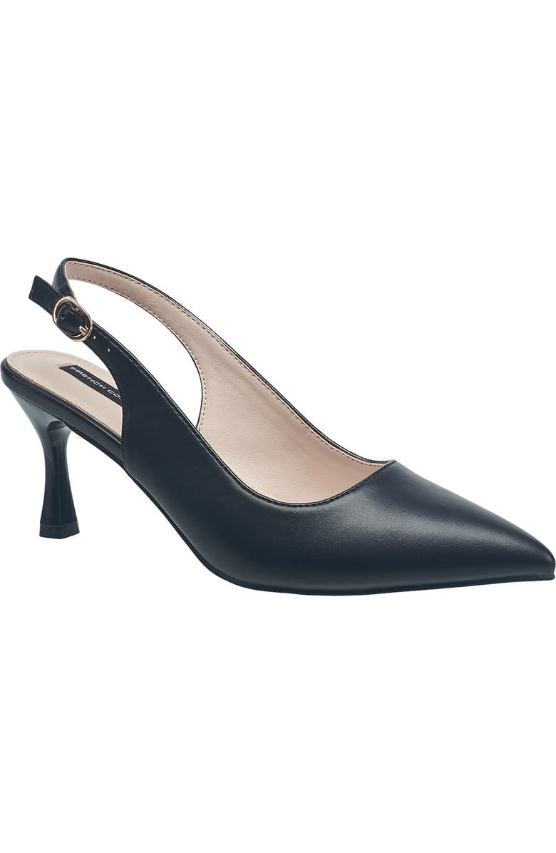 French Connection Ladies Brenna Heel, Main, color, Black