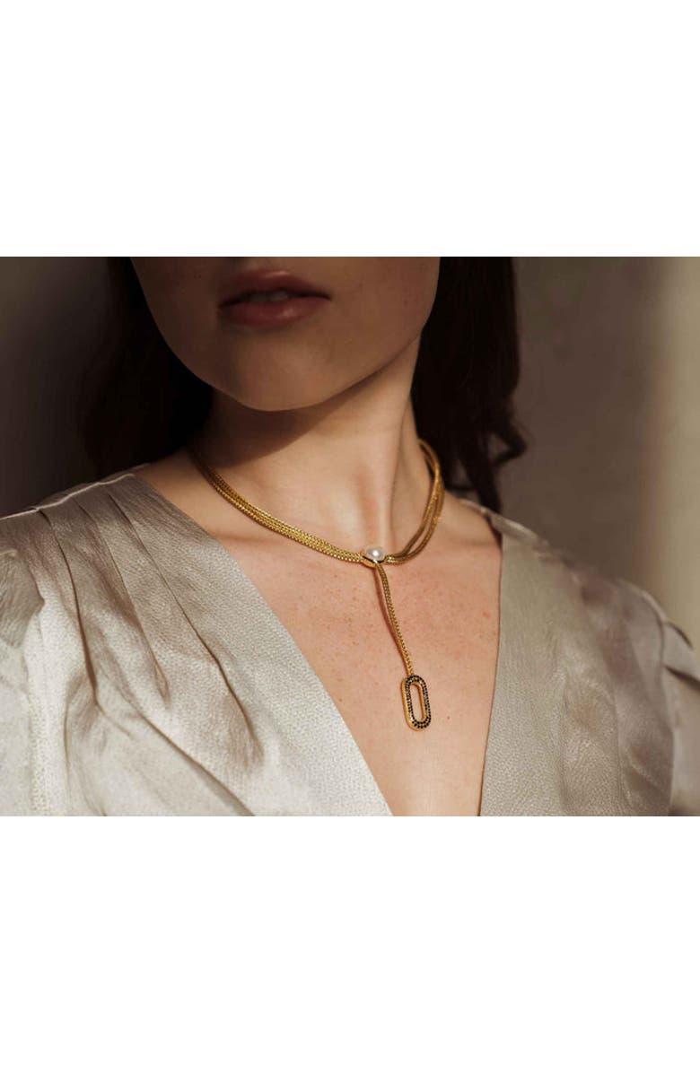 ZARUX Modern Pearl Choker, Alternate, color, 