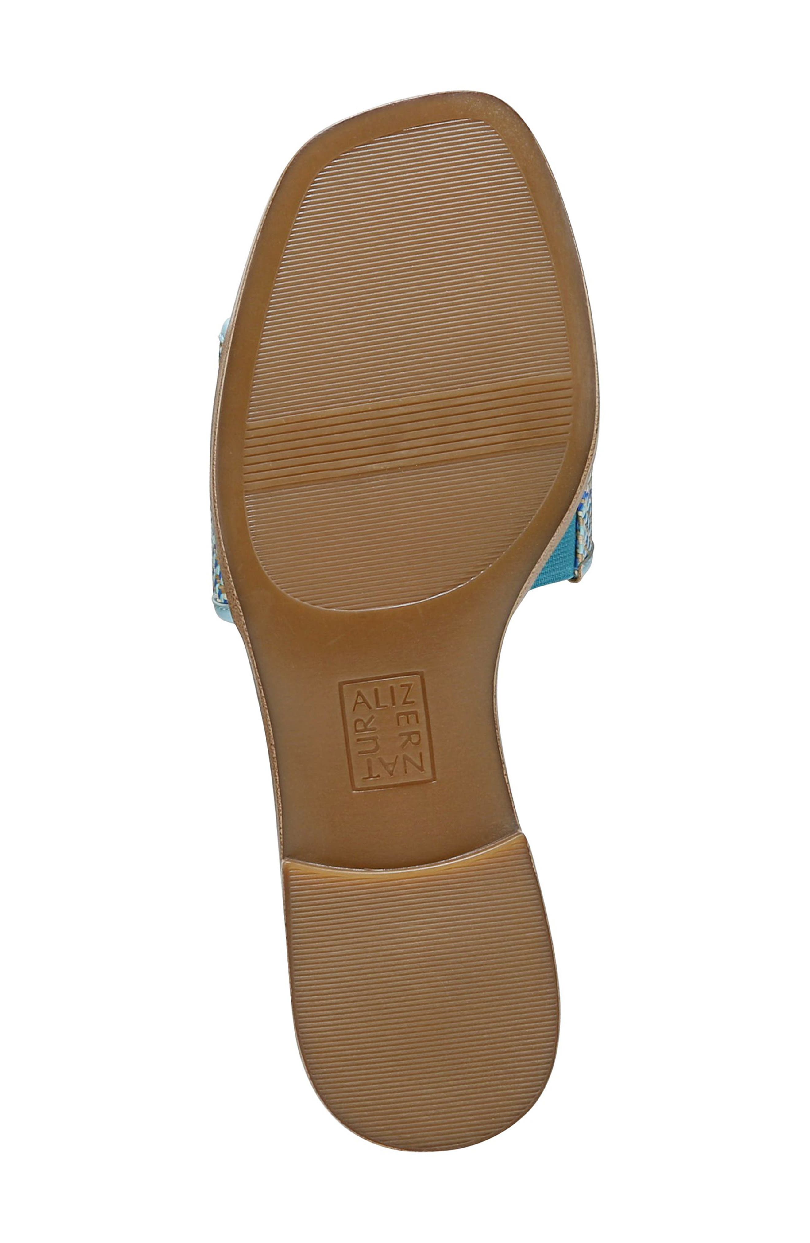 Naturalizer Genevieve Slide Sandal - Wide Width Available, Alternate, color, Angel Blue