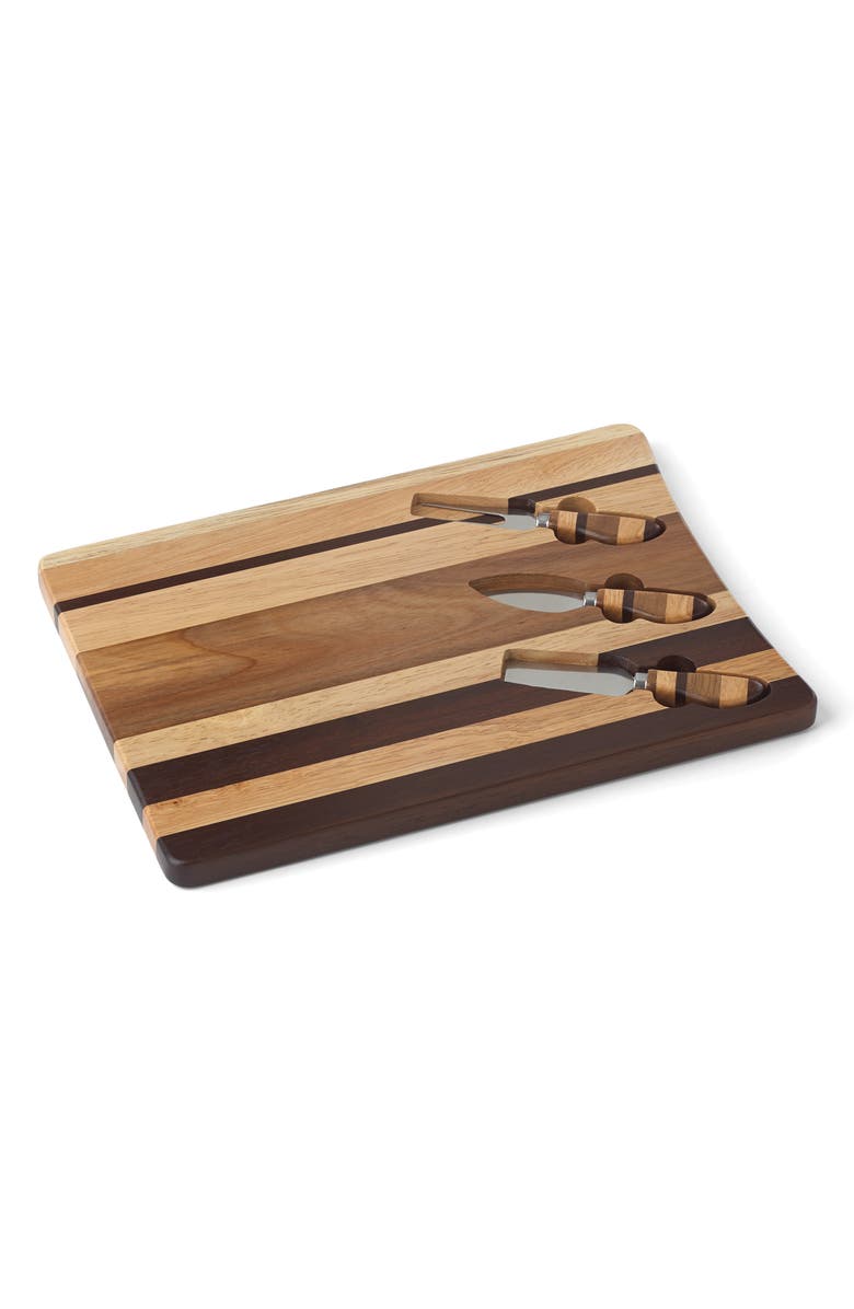 Dansk Signy Acacia Wood Cheese Board & Knife Set, Main, color,