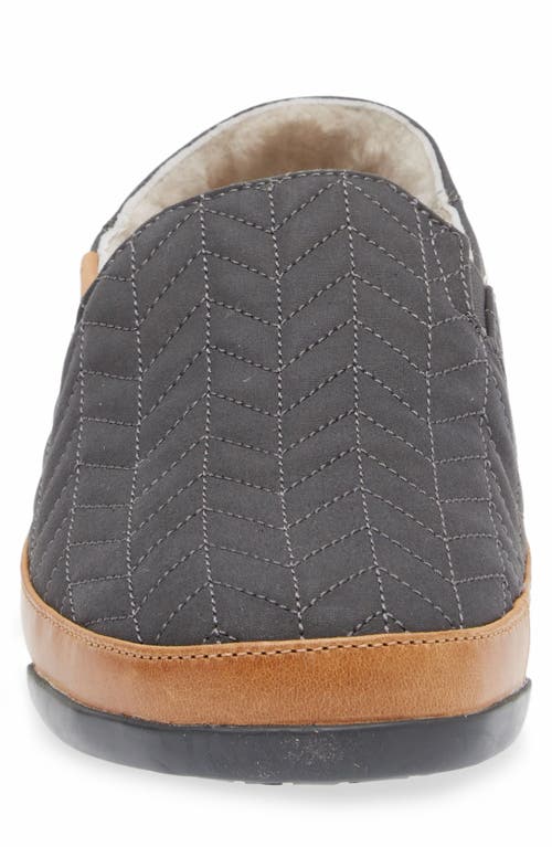 Olukai Hanohano Genuine Shearling Slipper In Animal Print