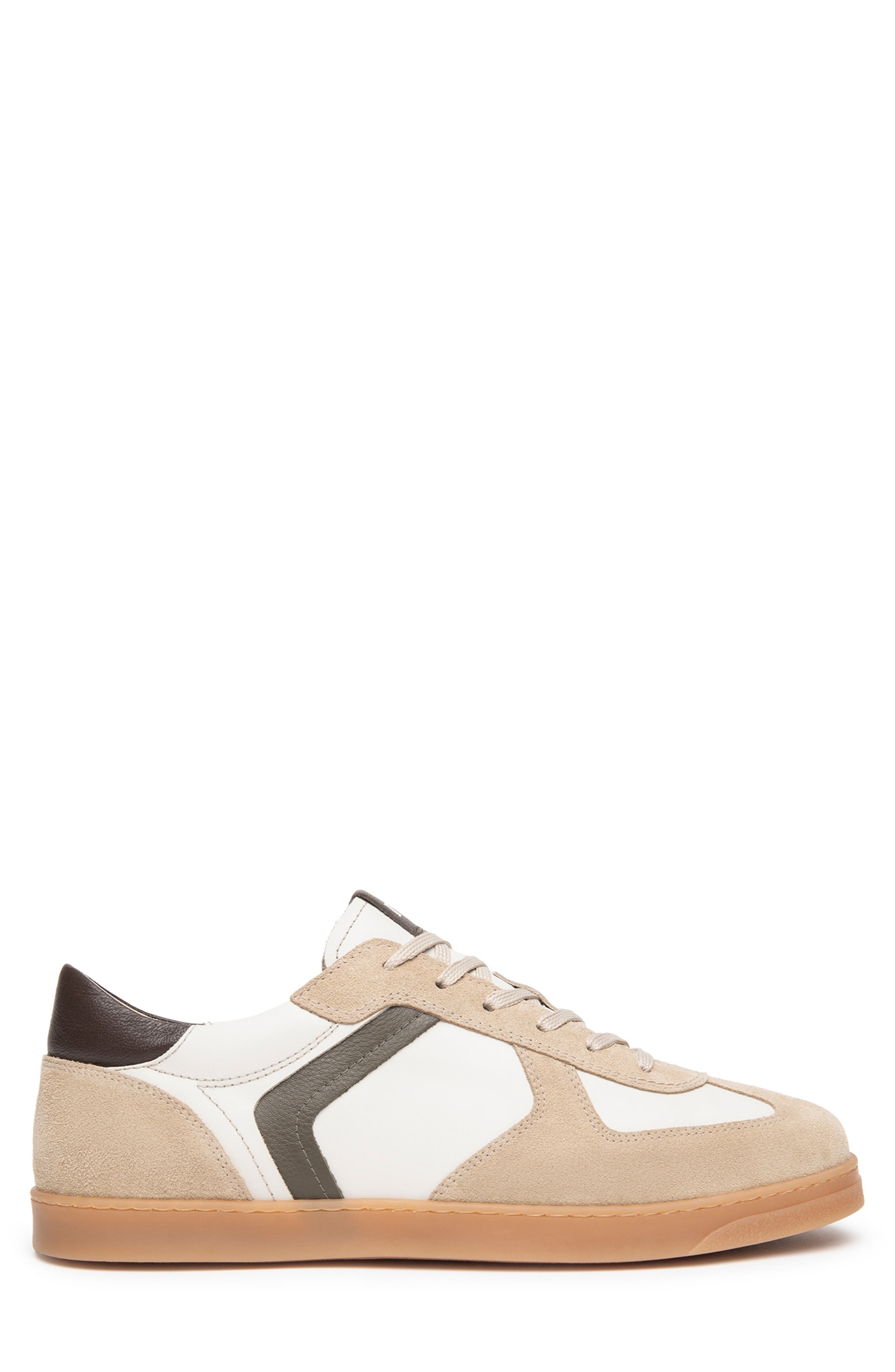Low Top Sneaker, Alternate, color, TAUPE/ OLIVE MULTI