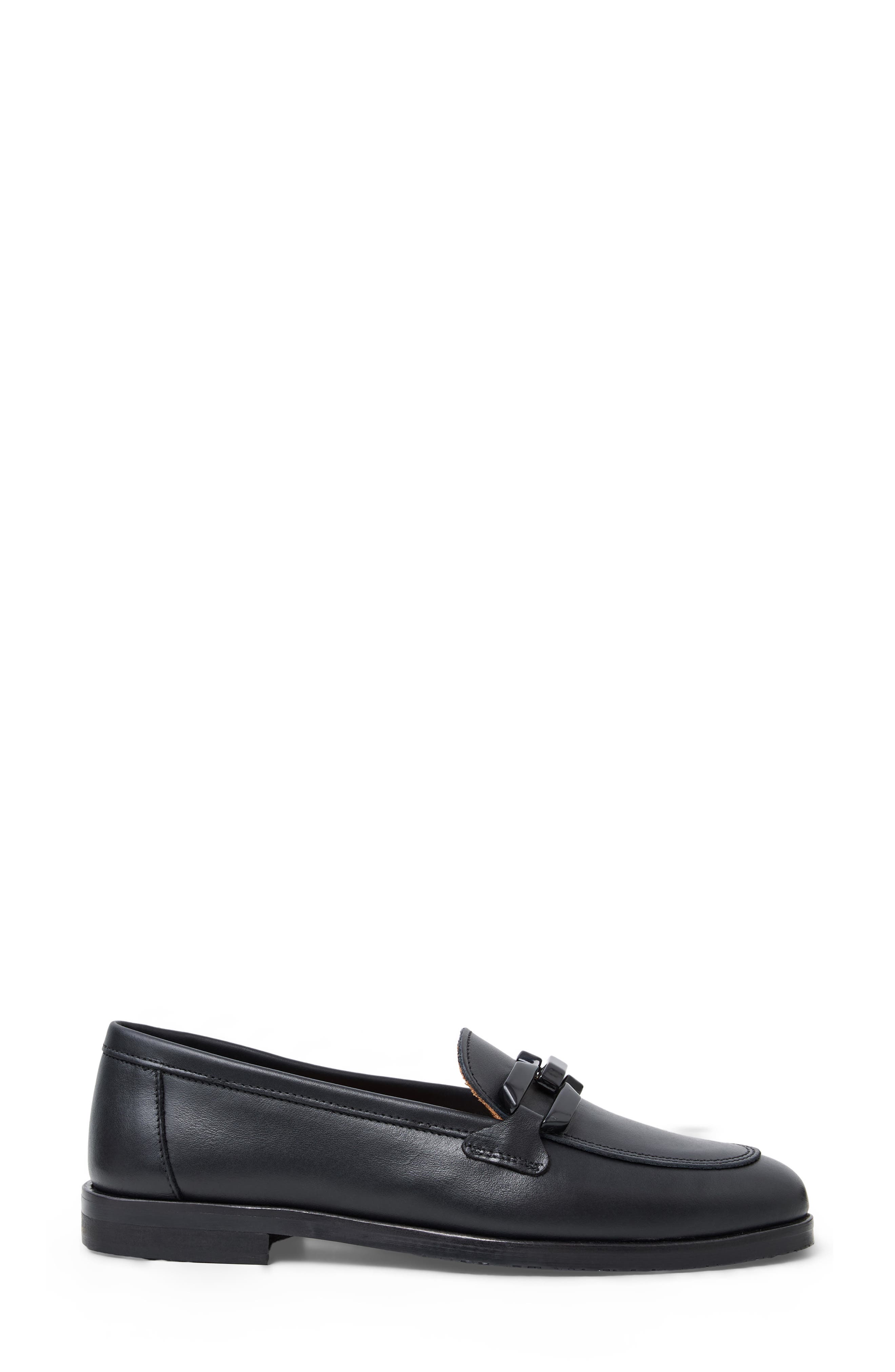 Lavena Bit Loafer, Alternate, color, BLACK LEATHER