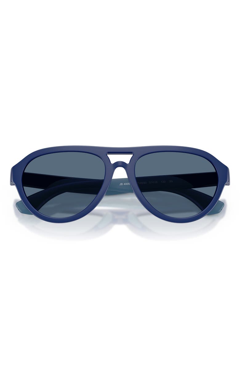 Burberry Kids' 51mm Pilot Sunglasses, Alternate, color, Blue / Dark Blue