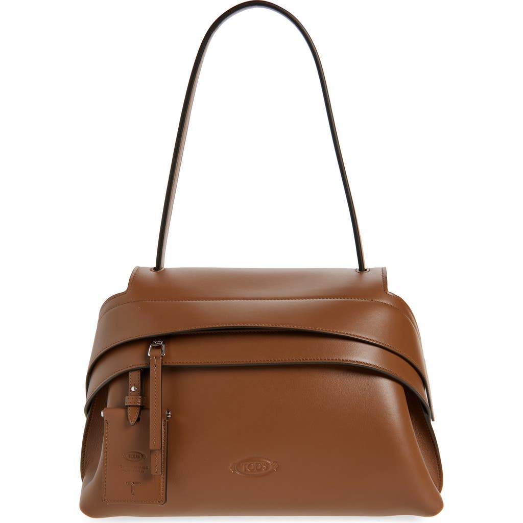 Tod's Medium Wave Leather Shoulder Bag