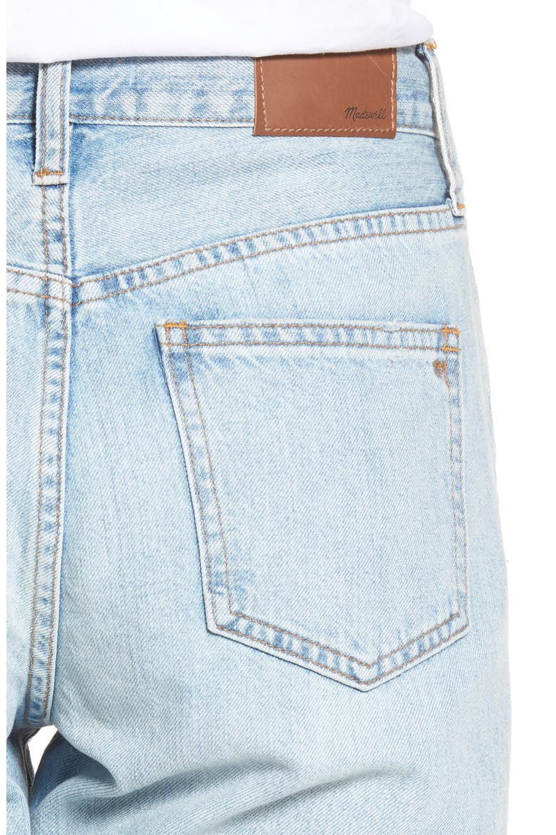 Perfect Vintage Step Hem Jeans, Alternate, color, FITZGERALD WASH